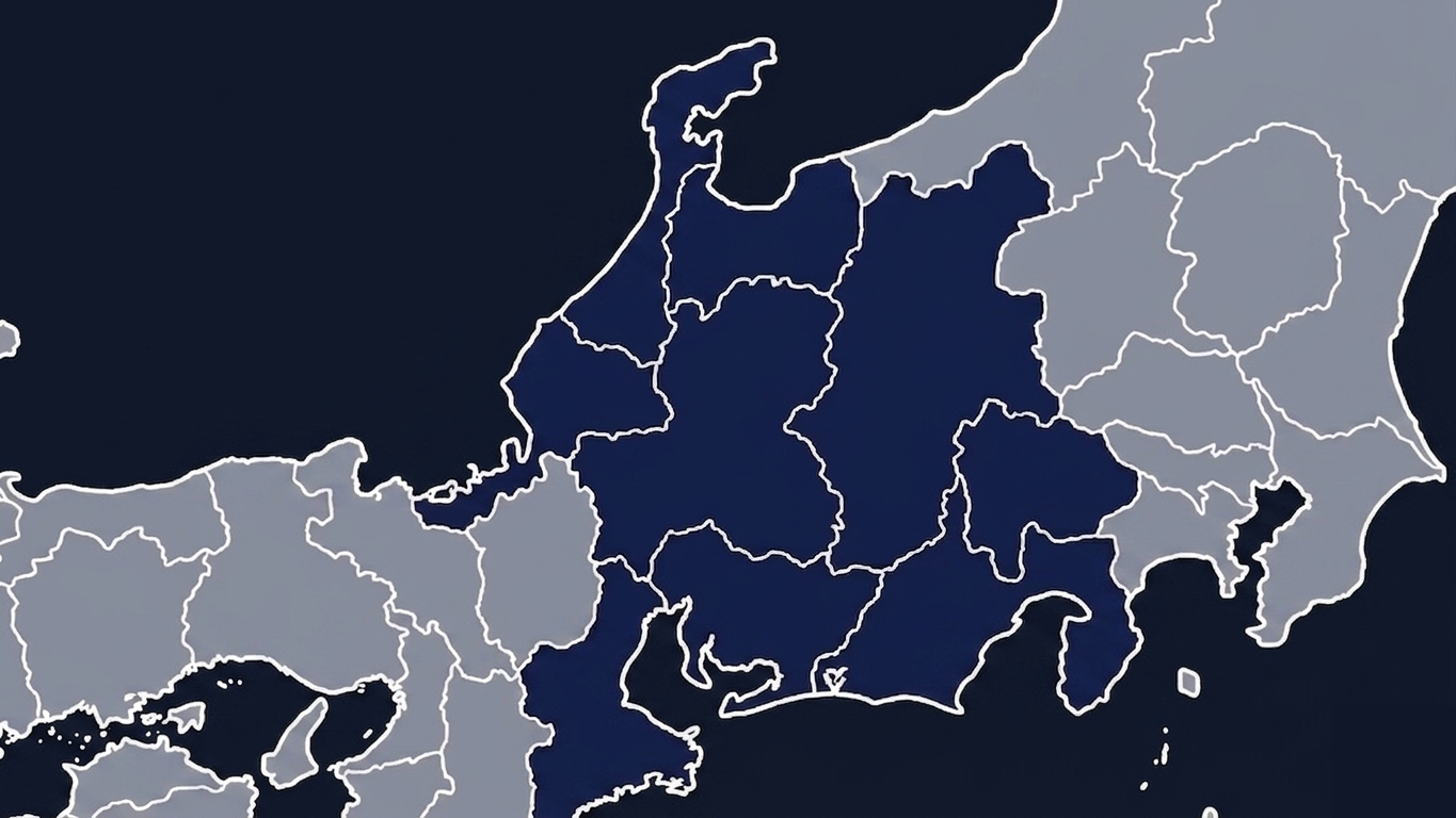 公安警備対応エリア地図
